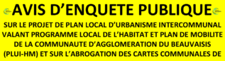 Enquête publique 2 juin au 5 juillet 2025
